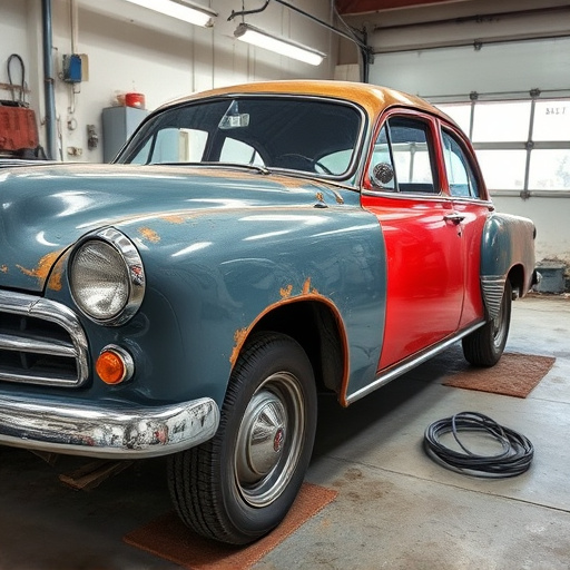 vehicle restoration process