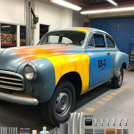vehicle restoration process