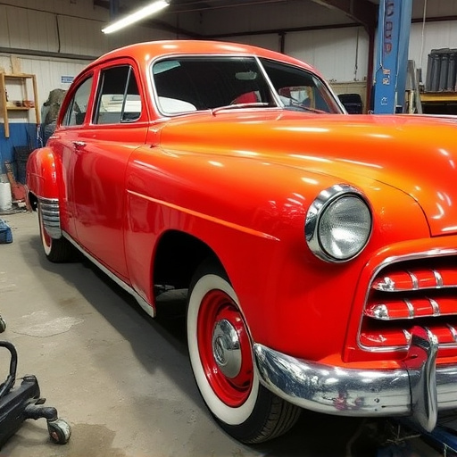 vehicle restoration process