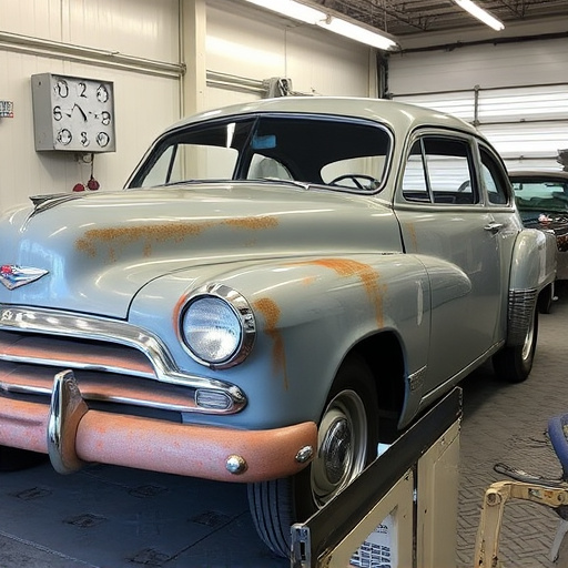 vehicle restoration process