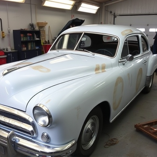 vehicle restoration process
