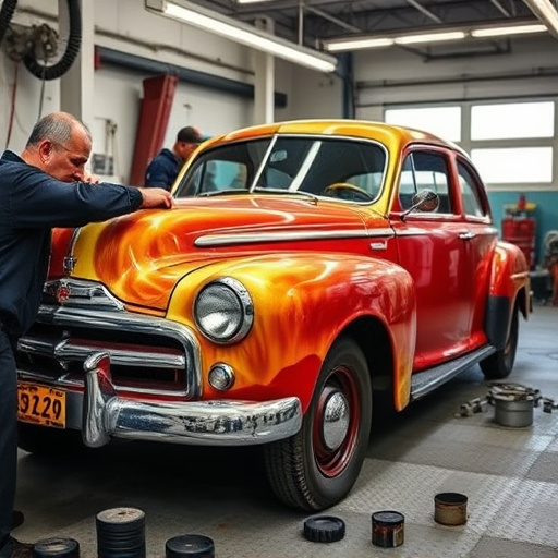 vehicle restoration process