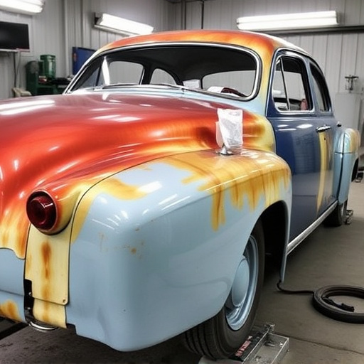 vehicle restoration process