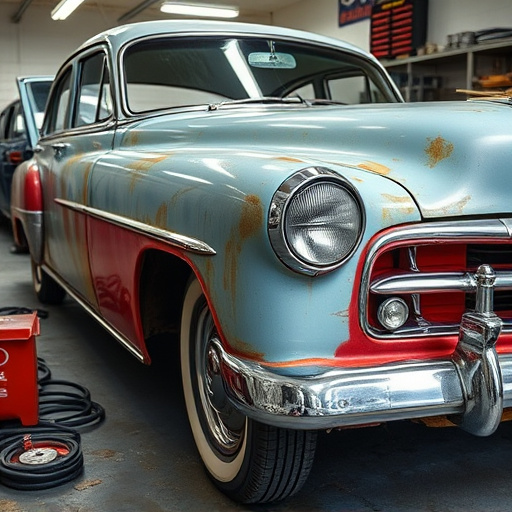 vehicle restoration process