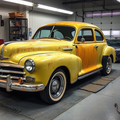 vehicle restoration process