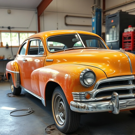 vehicle restoration process