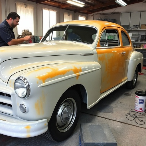 vehicle restoration process