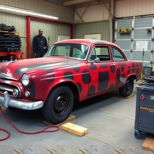 vehicle restoration process