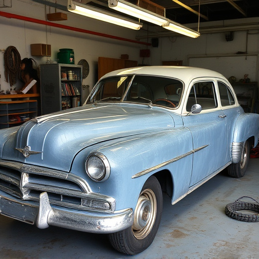 vehicle restoration process