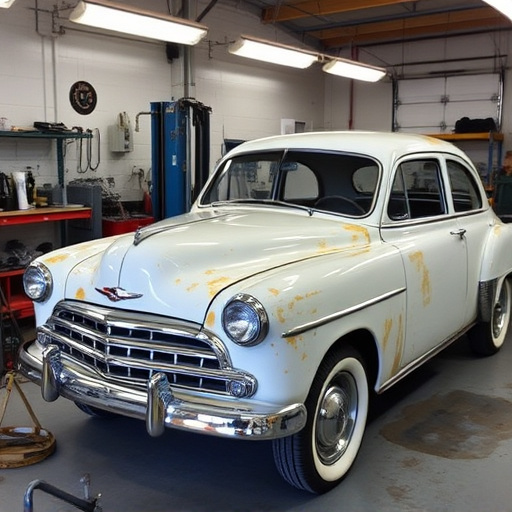 vehicle restoration process