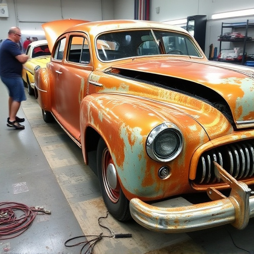 vehicle restoration process