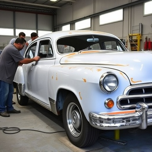 vehicle restoration process