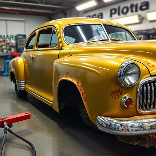 vehicle restoration process