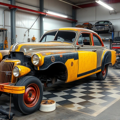 vehicle restoration process