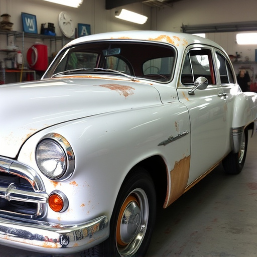 vehicle restoration process