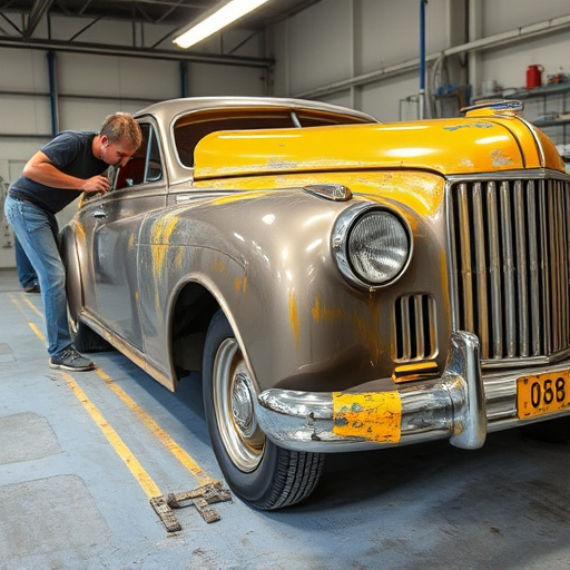 vehicle restoration process