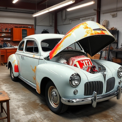 vehicle restoration process