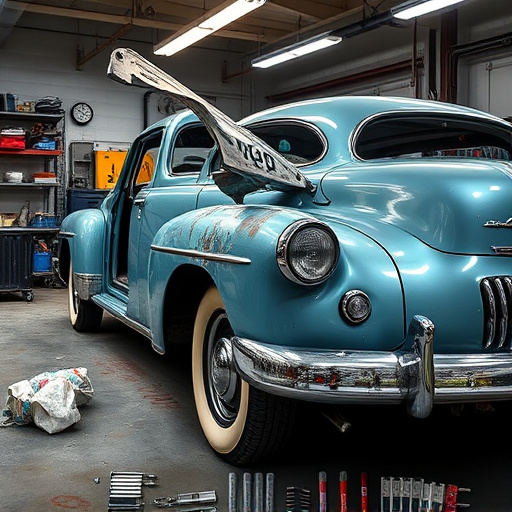 vehicle restoration process