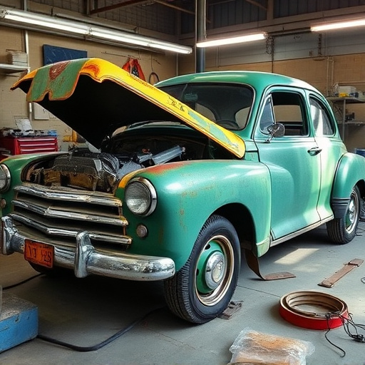 vehicle restoration process