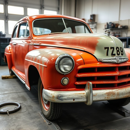 vehicle restoration process