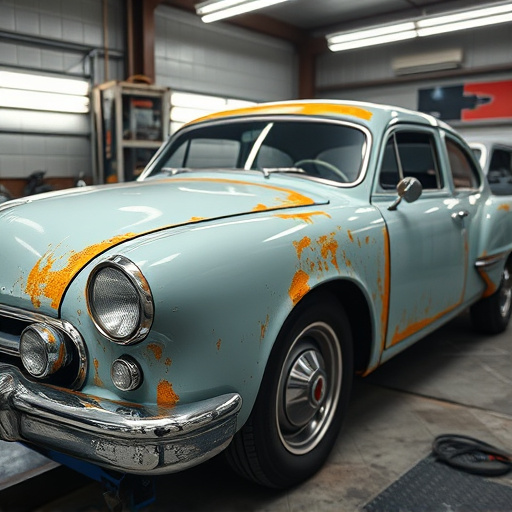 vehicle restoration process