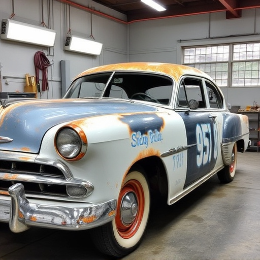vehicle restoration process