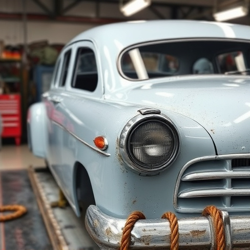 vehicle restoration process