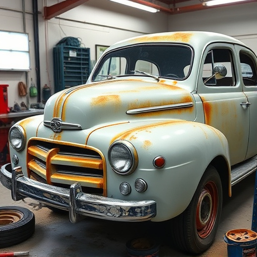 vehicle restoration process