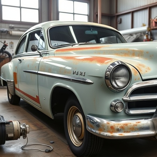 vehicle restoration process