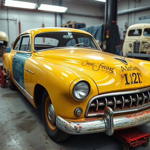 vehicle restoration process