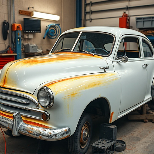 vehicle restoration process