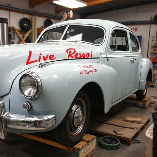 vehicle restoration process