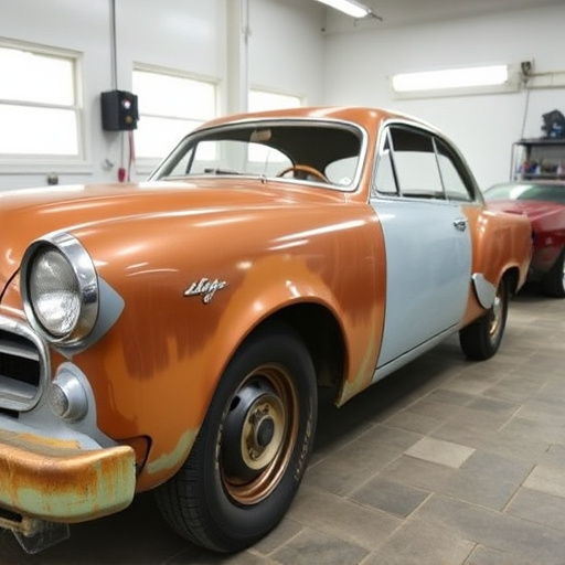 vehicle restoration process