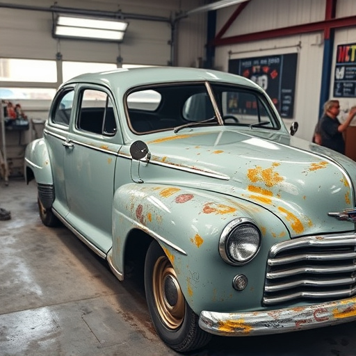 vehicle restoration process