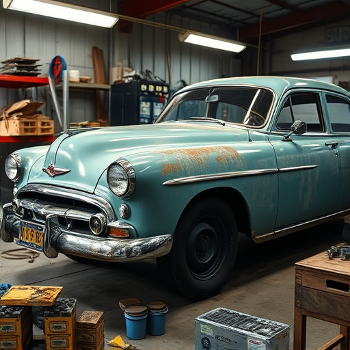 vehicle restoration process