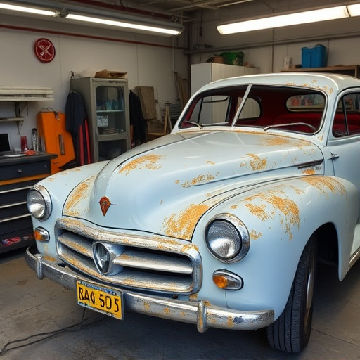 vehicle restoration process