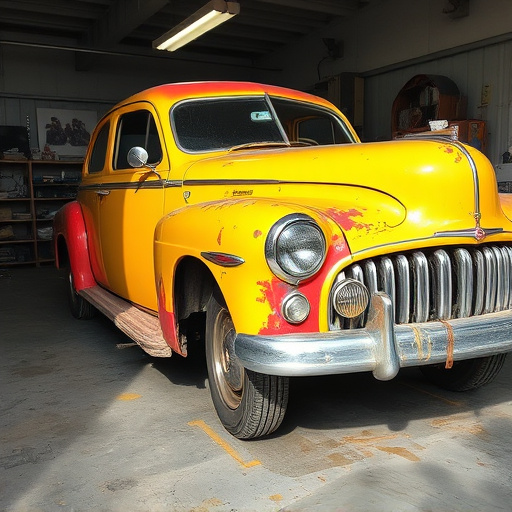 vehicle restoration process