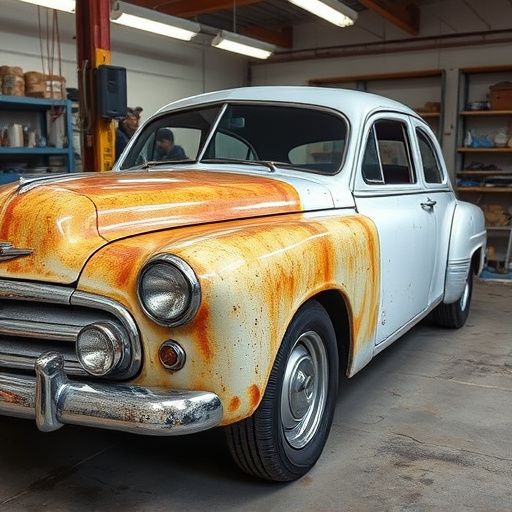 vehicle restoration process
