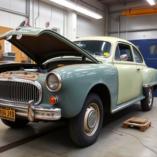 vehicle restoration process