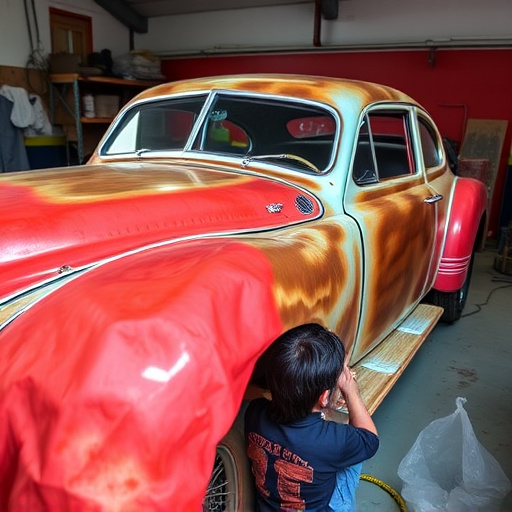 vehicle restoration process