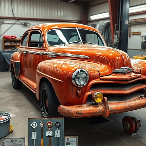 vehicle restoration process