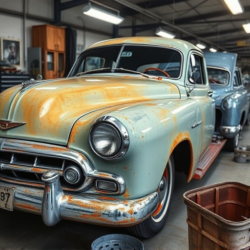 vehicle restoration process