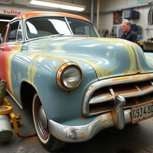 vehicle restoration process