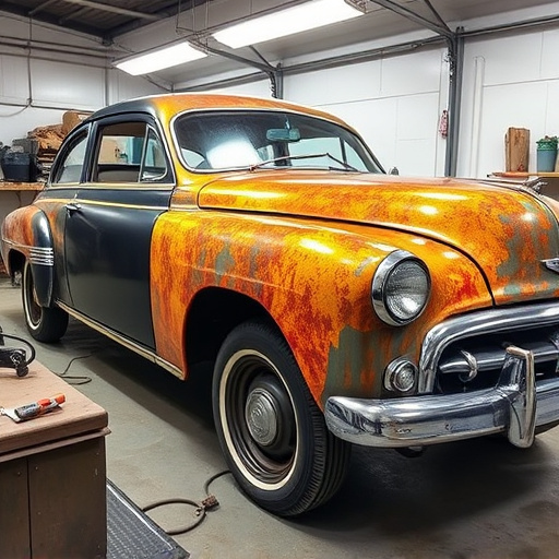 vehicle restoration process