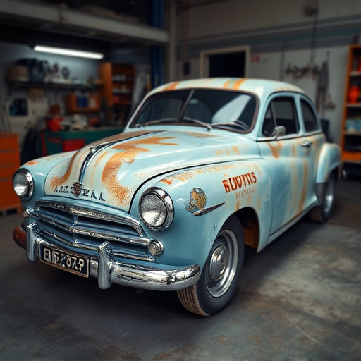 vehicle restoration process