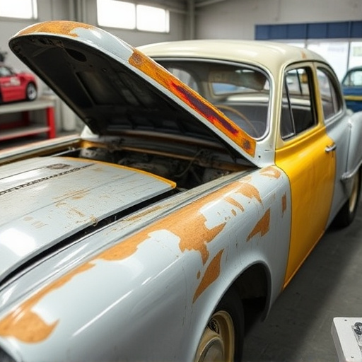 vehicle restoration process