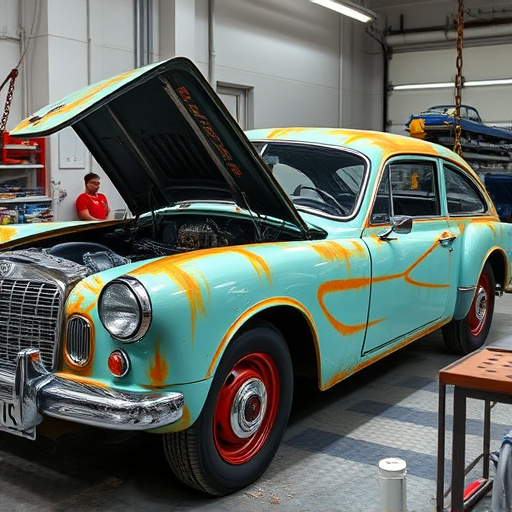 vehicle restoration process