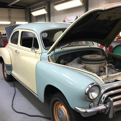 vehicle restoration process