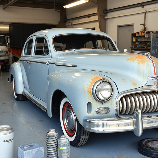 vehicle restoration process