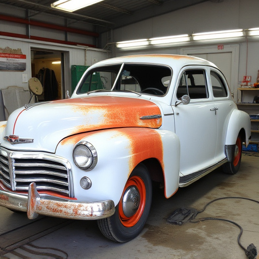 vehicle restoration process